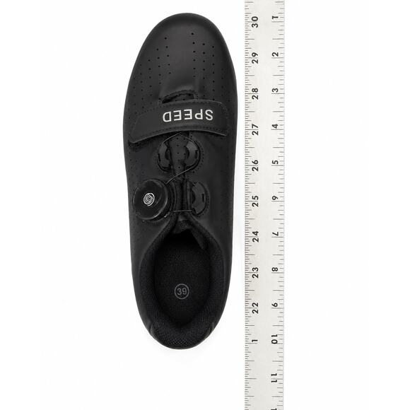 Speed Black Cycling Shoes EU 39 Road Bike Spin Class 3-Bolt Dial Closure main image 5